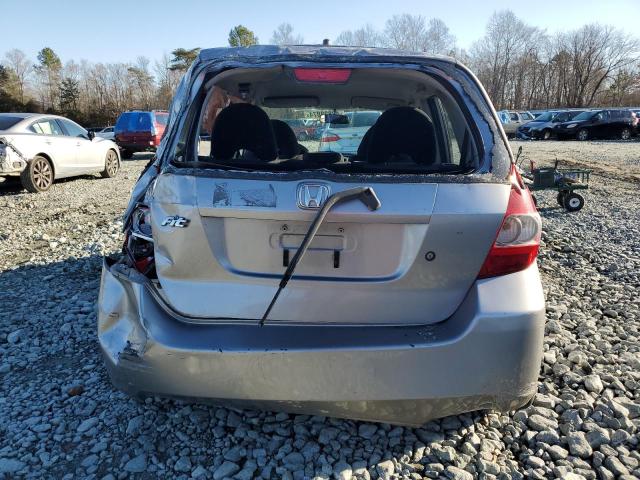 JHMGD384X7S023746 - 2007 HONDA FIT GRAY photo 6