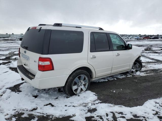 1FMJU2A55AEB53939 - 2010 FORD EXPEDITION LIMITED WHITE photo 3