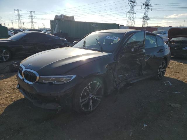 3MW5P9J07N8C65626 - 2022 BMW 330XE BLACK photo 1