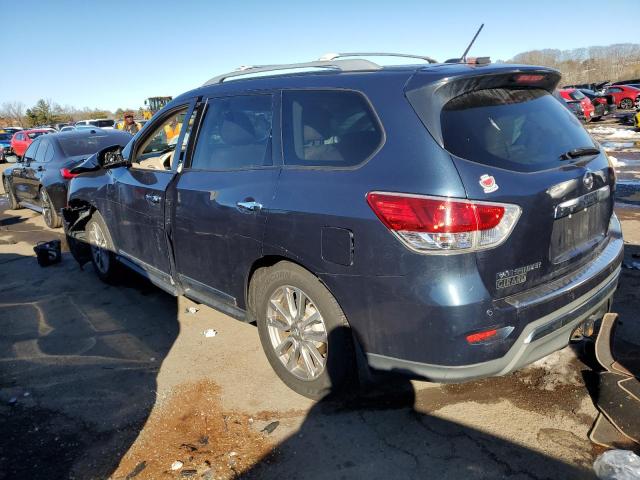 5N1AR2MM9FC600781 - 2015 NISSAN PATHFINDER S GRAY photo 2