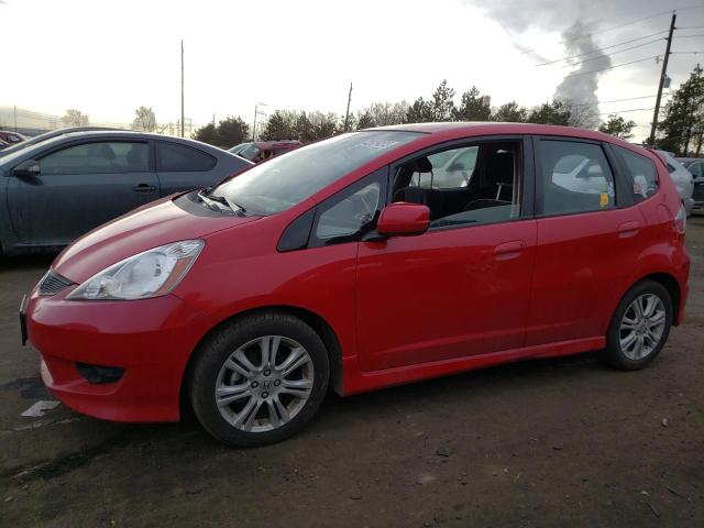 JHMGE8H49AC028884 - 2010 HONDA FIT SPORT RED photo 1