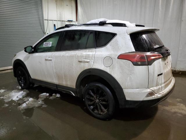 2T3RFREV5JW827407 - 2018 TOYOTA RAV4 ADVENTURE WHITE photo 2