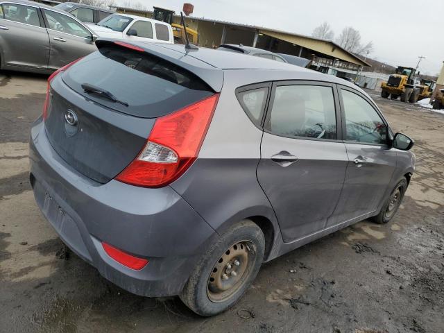 KMHCT5AE7EU181766 - 2014 HYUNDAI ACCENT GLS GRAY photo 3