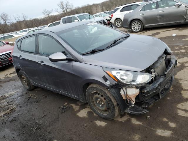 KMHCT5AE7EU181766 - 2014 HYUNDAI ACCENT GLS GRAY photo 4