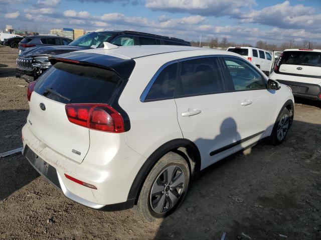 KNDCB3LCXJ5140415 - 2018 KIA NIRO FE WHITE photo 3