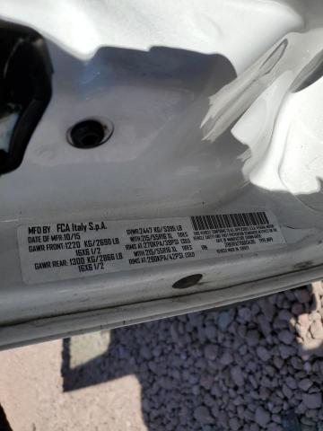 ZFBERFAT7G6B34315 - 2016 RAM PROMASTER WHITE photo 13