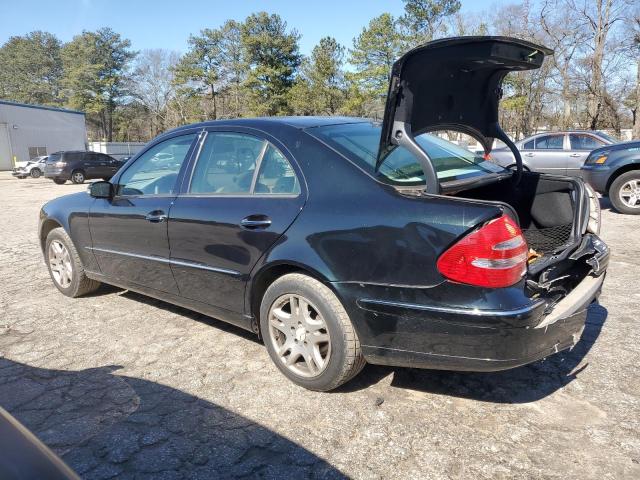 WDBUF56J66A776535 - 2006 MERCEDES-BENZ E 350 BLACK photo 2