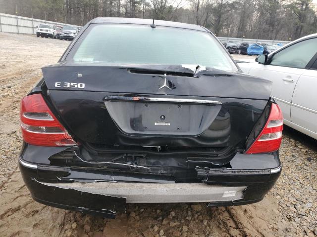 WDBUF56J66A776535 - 2006 MERCEDES-BENZ E 350 BLACK photo 6