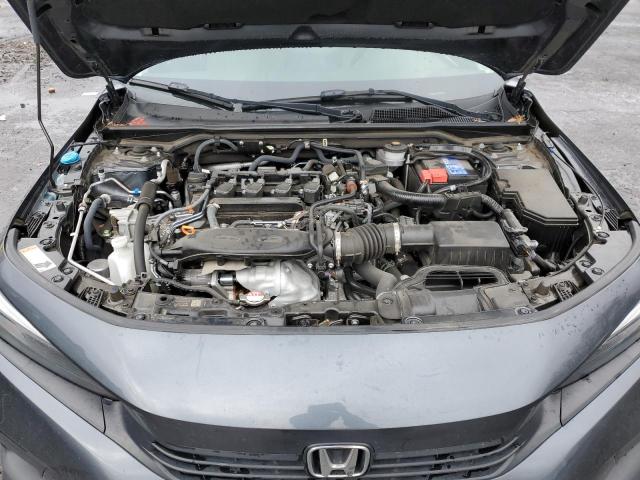 2HGFE1F76NH323267 - 2022 HONDA CIVIC EX GRAY photo 11