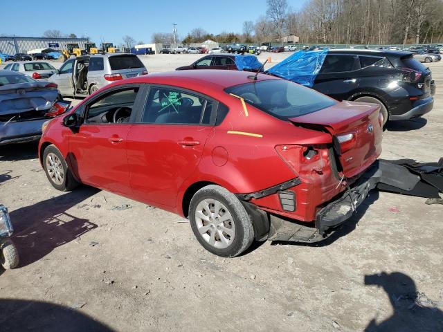 KNADM4A37H6075094 - 2017 KIA RIO LX RED photo 2