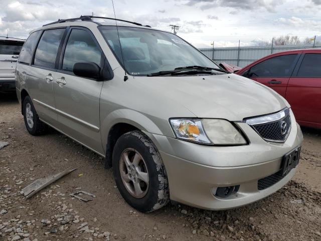 JM3LW28J420317701 - 2002 MAZDA MPV WAGON GOLD photo 4