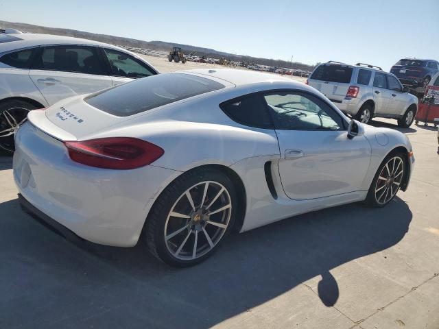 WP0AB2A83EK193755 - 2014 PORSCHE CAYMAN S WHITE photo 3