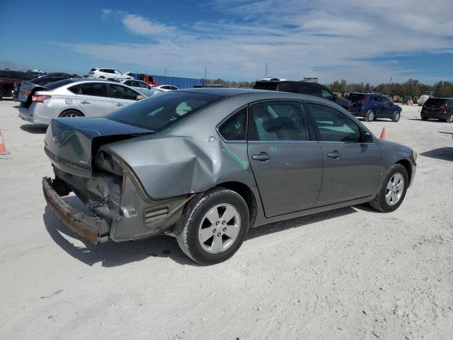 2G1WT55K089172094 - 2008 CHEVROLET IMPALA LT GRAY photo 3