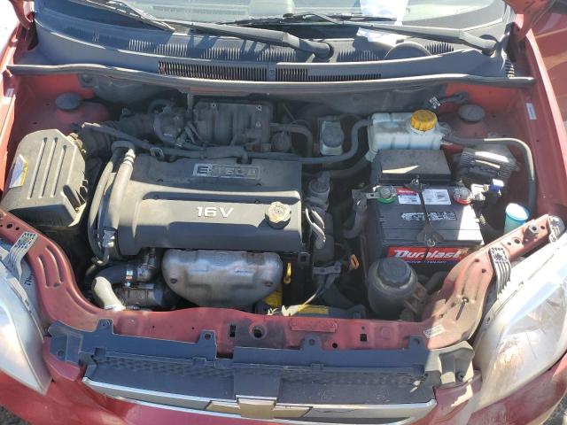 KL1TD56648B198311 - 2008 CHEVROLET AVEO BASE RED photo 11