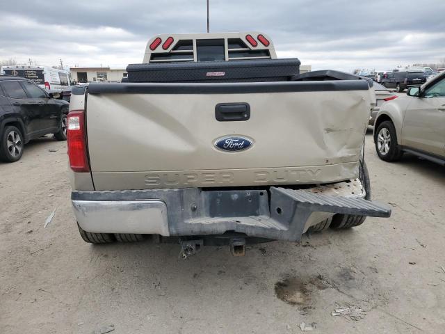 1FTXW43R98EA44799 - 2008 FORD F450 SUPER DUTY GOLD photo 6