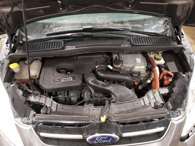 1FADP5CU4DL513528 - 2013 FORD C-MAX PREMIUM GRAY photo 11