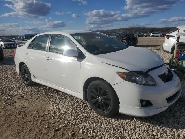 1NXBU40E39Z136415 - 2009 TOYOTA COROLLA BASE WHITE photo 4