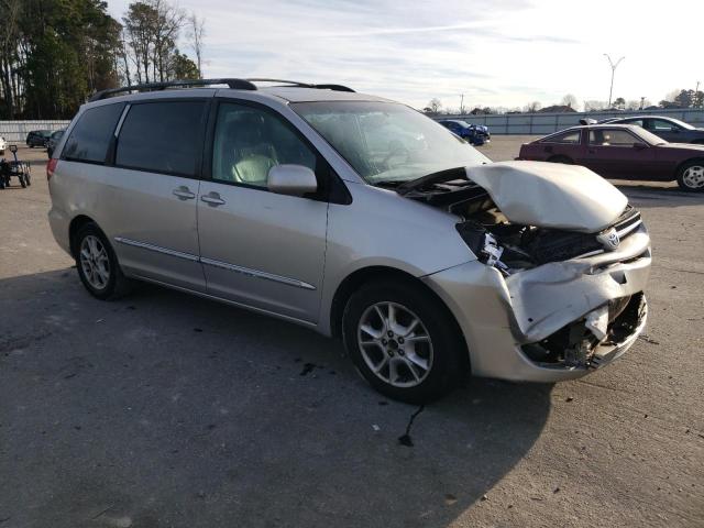 5TDZA22C34S033326 - 2004 TOYOTA SIENNA XLE SILVER photo 4