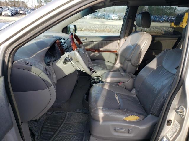 5TDZA22C34S033326 - 2004 TOYOTA SIENNA XLE SILVER photo 7