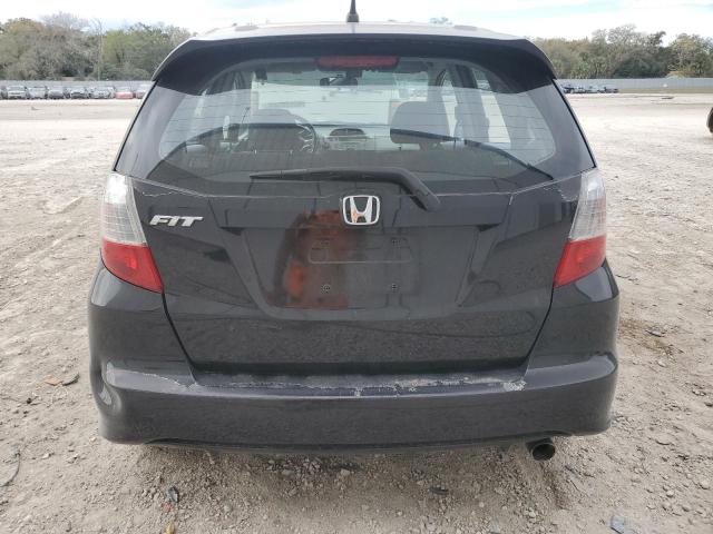 JHMGE88459S065402 - 2009 HONDA FIT SPORT BLACK photo 6