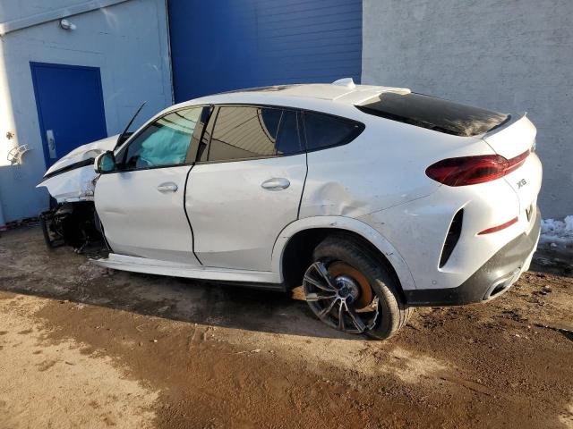5UXCY6C04P9S07841 - 2023 BMW X6 XDRIVE40I Սպիտակ լուսանկար 2