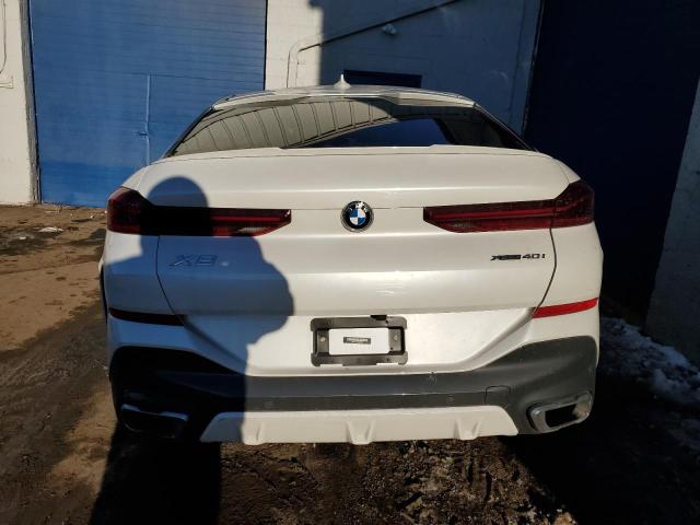 5UXCY6C04P9S07841 - 2023 BMW X6 XDRIVE40I Սպիտակ լուսանկար 6