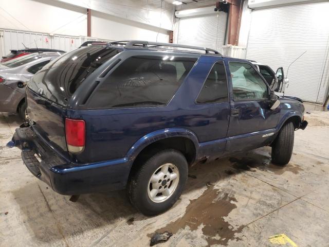 1GNCT18X35K105193 - 2005 CHEVROLET BLAZER BLUE photo 3