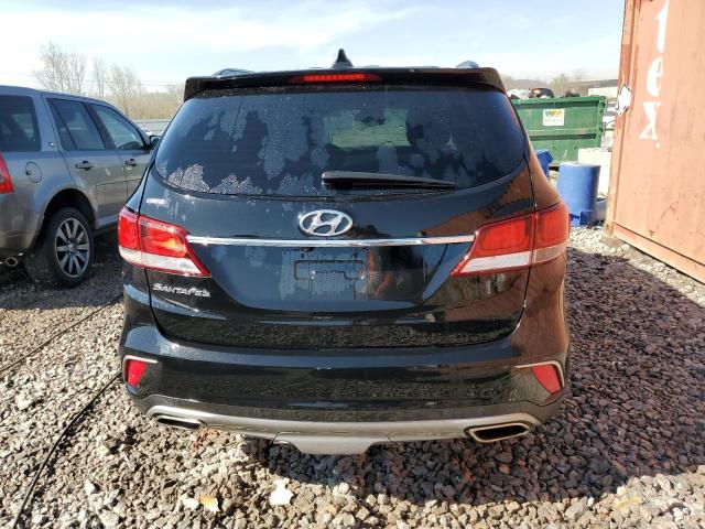 KM8SM4HF7HU242734 - 2017 HYUNDAI SANTA FE SE BLACK photo 6