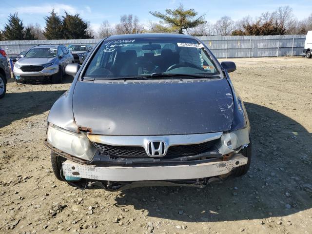 2HGFA1F65BH538041 - 2011 HONDA CIVIC LX-S Մոխրագույն լուսանկար 5