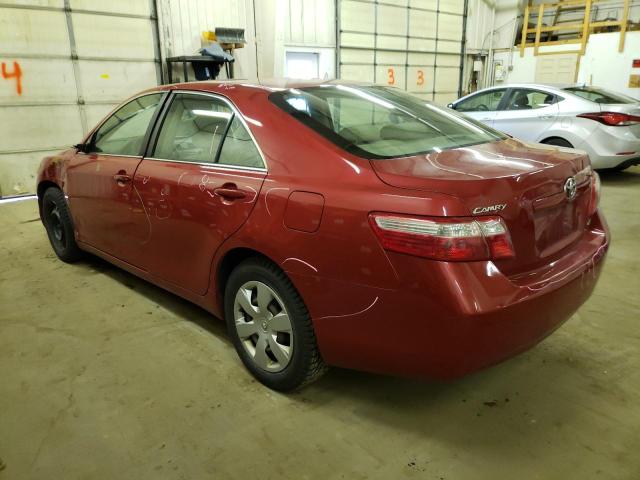 4T1BE46K79U379963 - 2009 TOYOTA CAMRY BASE RED photo 2