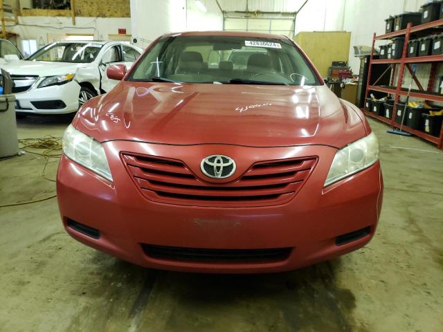 4T1BE46K79U379963 - 2009 TOYOTA CAMRY BASE RED photo 5