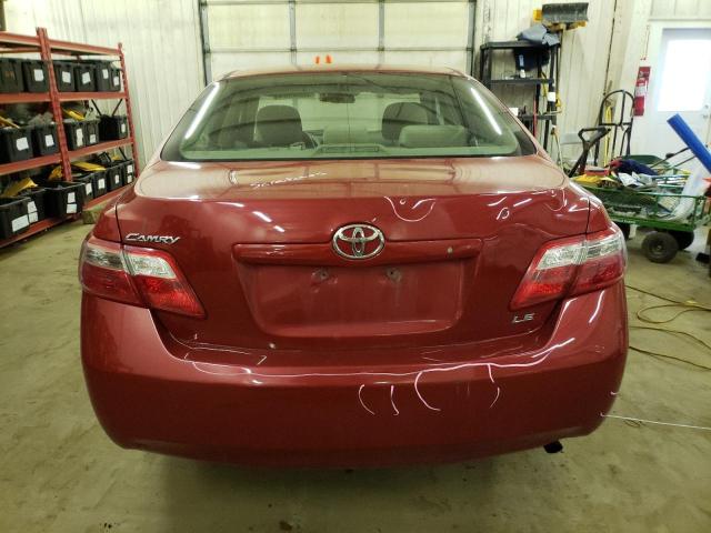 4T1BE46K79U379963 - 2009 TOYOTA CAMRY BASE RED photo 6