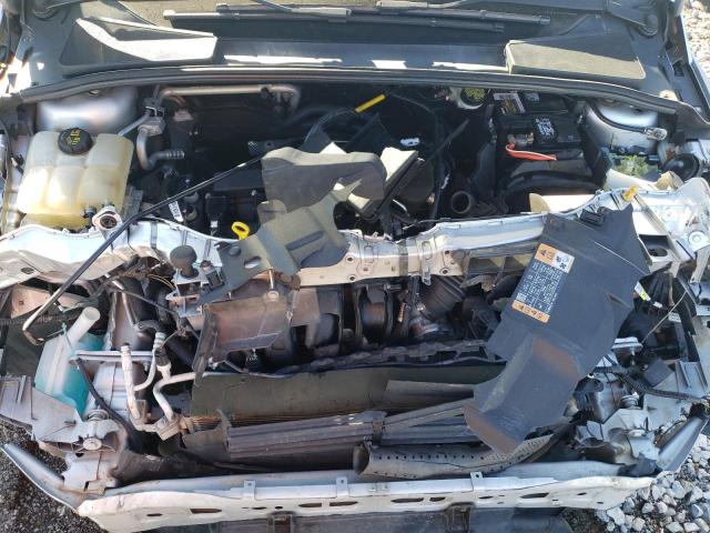 1FADP3F29FL264113 - 2015 FORD FOCUS SE SILVER photo 11