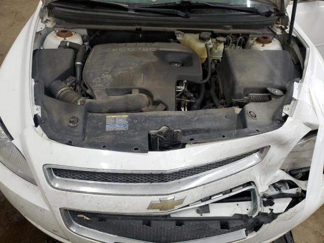 1G1ZH57B69F107822 - 2009 CHEVROLET MALIBU 1LT WHITE photo 11
