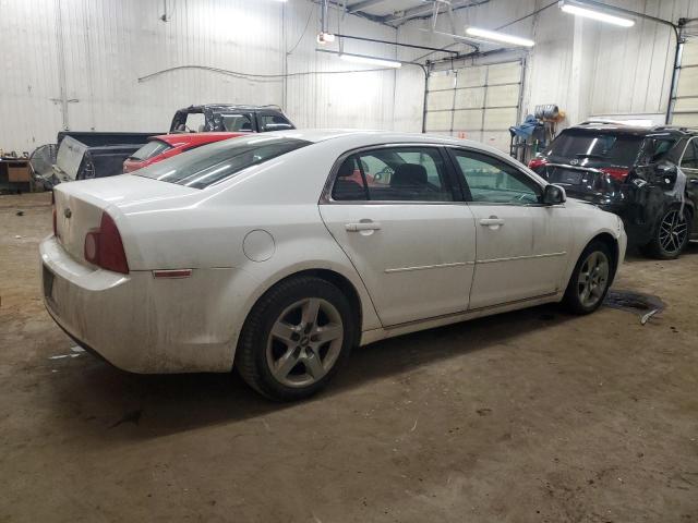 1G1ZH57B69F107822 - 2009 CHEVROLET MALIBU 1LT WHITE photo 3