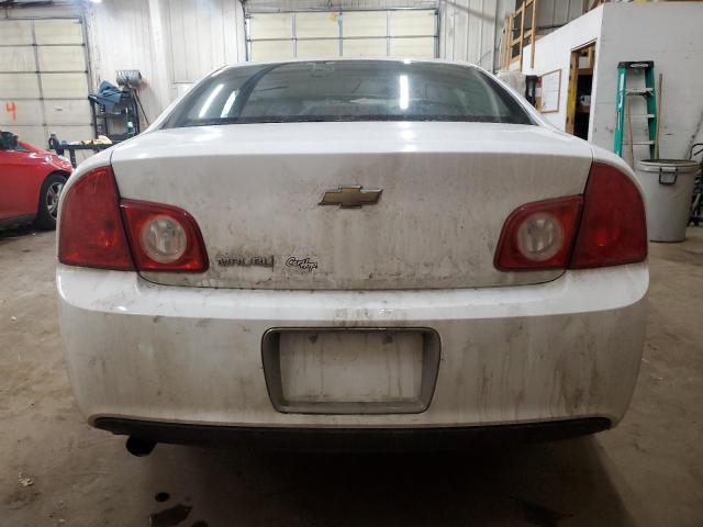1G1ZH57B69F107822 - 2009 CHEVROLET MALIBU 1LT WHITE photo 6