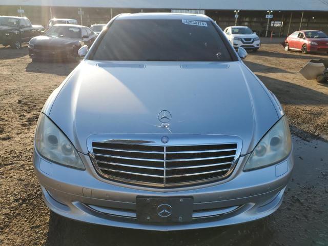 WDDNG86X48A176128 - 2008 MERCEDES-BENZ S 550 4MATIC SILVER photo 5