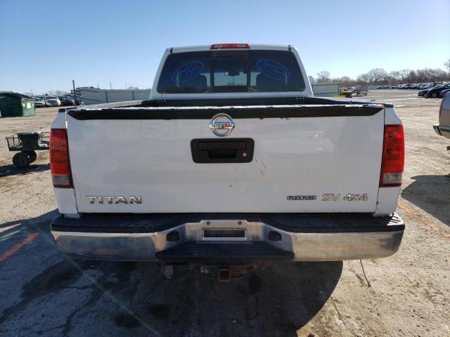 1N6BA0CJ4DN312872 - 2013 NISSAN TITAN S WHITE photo 6