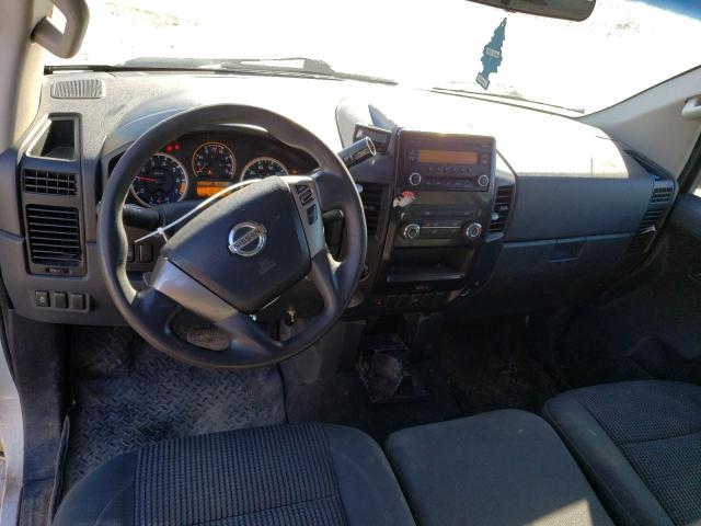 1N6BA0CJ4DN312872 - 2013 NISSAN TITAN S WHITE photo 8