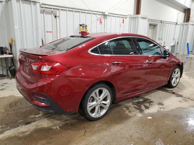 1G1BF5SMXH7220813 - 2017 CHEVROLET CRUZE PREMIER RED photo 3