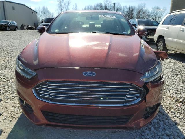 3FA6P0HD5ER389597 - 2014 FORD FUSION SE MAROON photo 5