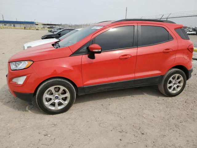 MAJ3S2GE7LC320008 - 2020 FORD ECOSPORT SE RED photo 1