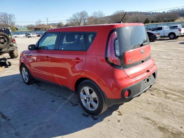 KNDJN2A25K7655850 - 2019 KIA SOUL RED photo 2