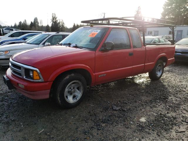 1GCCS19X1VK240294 - 1997 CHEVROLET S TRUCK S10 RED photo 1