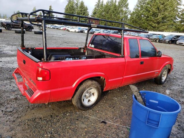 1GCCS19X1VK240294 - 1997 CHEVROLET S TRUCK S10 RED photo 3