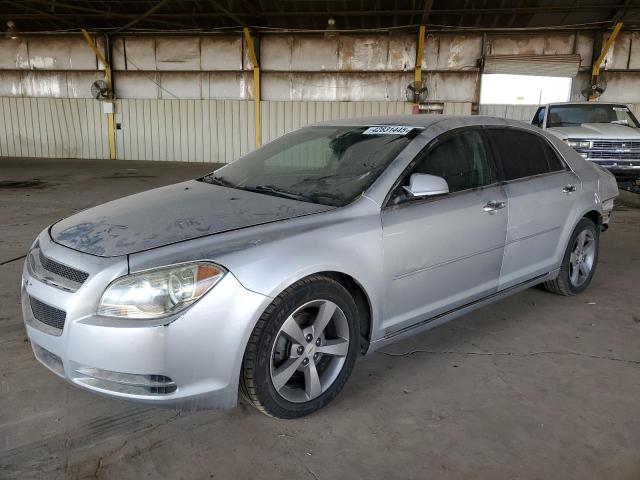 1G1ZC5E01CF129542 - 2012 CHEVROLET MALIBU 1LT SILVER photo 1