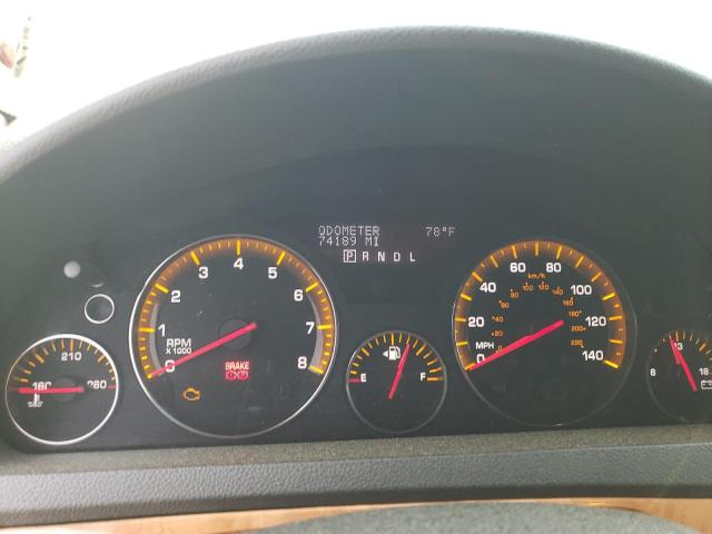 5GZER33748J202382 - 2008 SATURN OUTLOOK XR BLACK photo 9