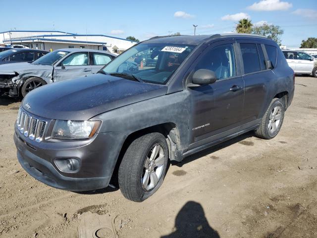 1C4NJCBA3GD569129 - 2016 JEEP COMPASS SPORT GRAY photo 1