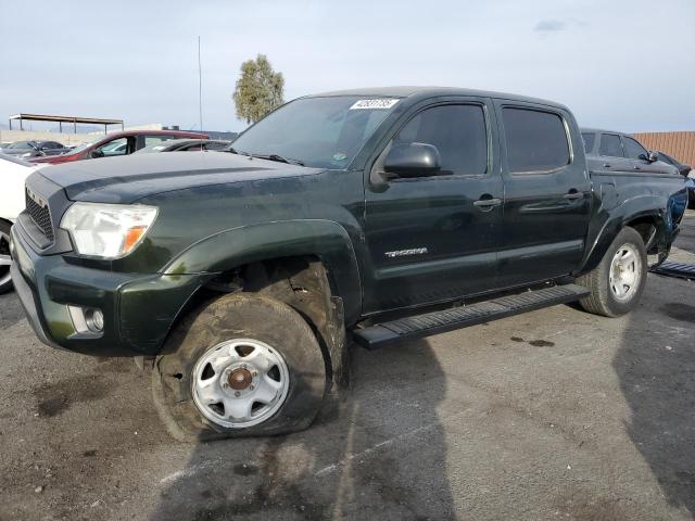 3TMJU4GN4DM140167 - 2013 TOYOTA TACOMA DOUBLE CAB PRERUNNER GREEN photo 1
