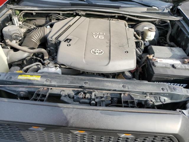 3TMJU4GN4DM140167 - 2013 TOYOTA TACOMA DOUBLE CAB PRERUNNER GREEN photo 11